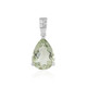 Pendentif en argent et Améthyste verte