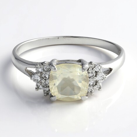 Anello in argento con Ortoclasio