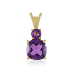 Ciondolo in argento con Ametista Siberiana