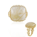 Rutile Quartz Silver Ring (Ornaments by de Melo)
