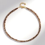 Collana in argento con Zircone Fancy