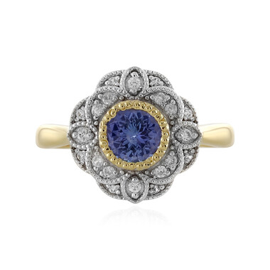 Anello in argento con Tanzanite