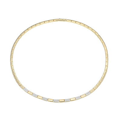 Collier en argent et Zircon (Adela Silber)