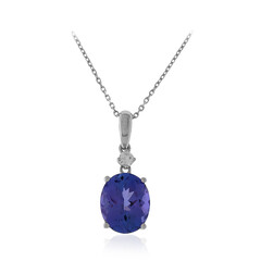 Collier en or et Tanzanite AAA (CIRARI)