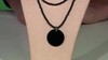 Collar en plata con Ónix negro