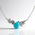 Collana in argento con Amazzonite (TPC)