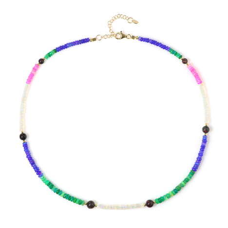 Collana in argento con Opale di Welo