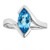 Marambaia Topaz Silver Ring