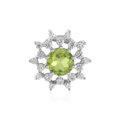 Ciondolo in argento con Peridoto Arizona