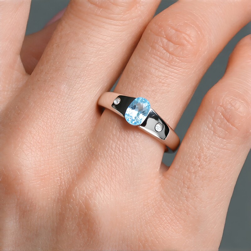 Ratanakiri-Zirkon-Silberring