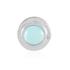 Zilveren hanger met een Aqua Chalcedoon