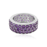 Anello in argento con Ametista Uruguay (de Melo Essence)