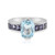 Sky Blue Topaz Silver Ring