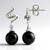 Orecchini in argento con Perla Tahitiana (TPC)
