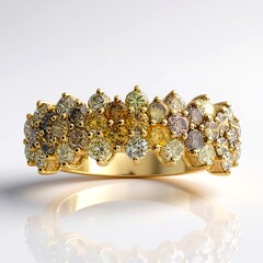 Anello in oro con Diamante Fancy SI2 (CIRARI)
