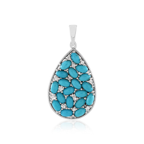 Sleeping Beauty-Türkis-Silberanhänger (Faszination Türkis)