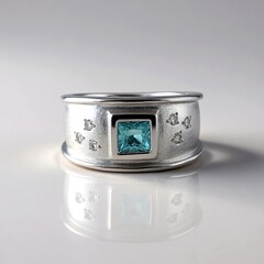 Anello in argento con Zircone Ratanakiri
