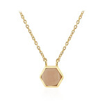 Collana in argento con Avventurina Rossa