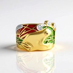 Anello in argento con Zircone (Adela Silber)