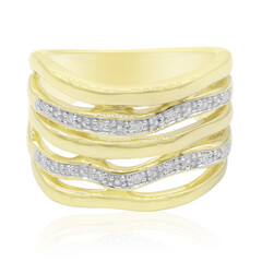 Anello in argento con Diamante I1 (G)