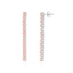 Orecchini in argento con Opale Rosa (de Melo Essence)
