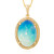 Collana in oro con Opale di Welo AAA