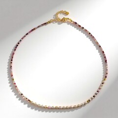 Collana in argento con Spinello Fancy
