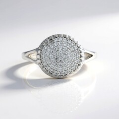 Anello in argento con Zircone