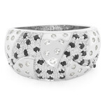 Anello in argento con Topazio Bianco