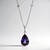 Collana in oro con Tanzanite (non riscaldata) (CIRARI)