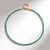 Collana in argento con Smeraldo Zambia