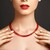 Collar en plata con Cornalina