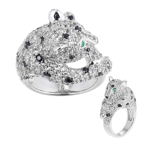 Edelstein-Silberring