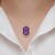 Amethyst Silver Pendant