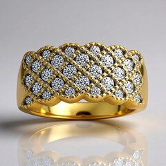 Anello in oro con Diamante SI1 (G)