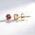 Orecchini in oro con Tormalina Rosa Nigeriana (Adela Gold)
