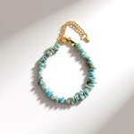 Bracciale in argento con Larimar