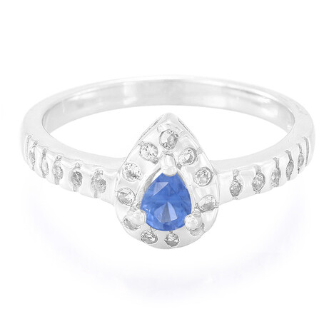 Nepalesischer Kyanit-Silberring