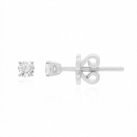 Pendientes en oro con Diamante SI1 (G) (Annette)