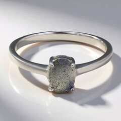 Anello in argento con Labradorite