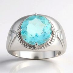 Anello in argento con Fluorite Braldu