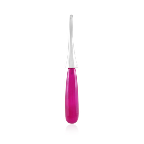 Pink Onyx Silver Pendant (MONOSONO COLLECTION)