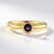 Anello in argento con Iolite
