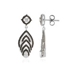Zircon Silver Earrings