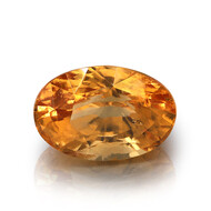 Grossular-Edelstein 4,97 ct in Sammler-Box