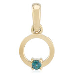 Gouden hanger met een Braziliaanse alexandriet