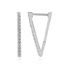 Boucles d'oreilles en argent et Zircon