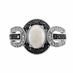 Australischer Opal-Goldring (CIRARI)