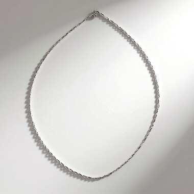 Zilveren halsketting (MONOSONO COLLECTION)