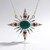 Collana in argento con Turchese Tyrone (Granulieren)